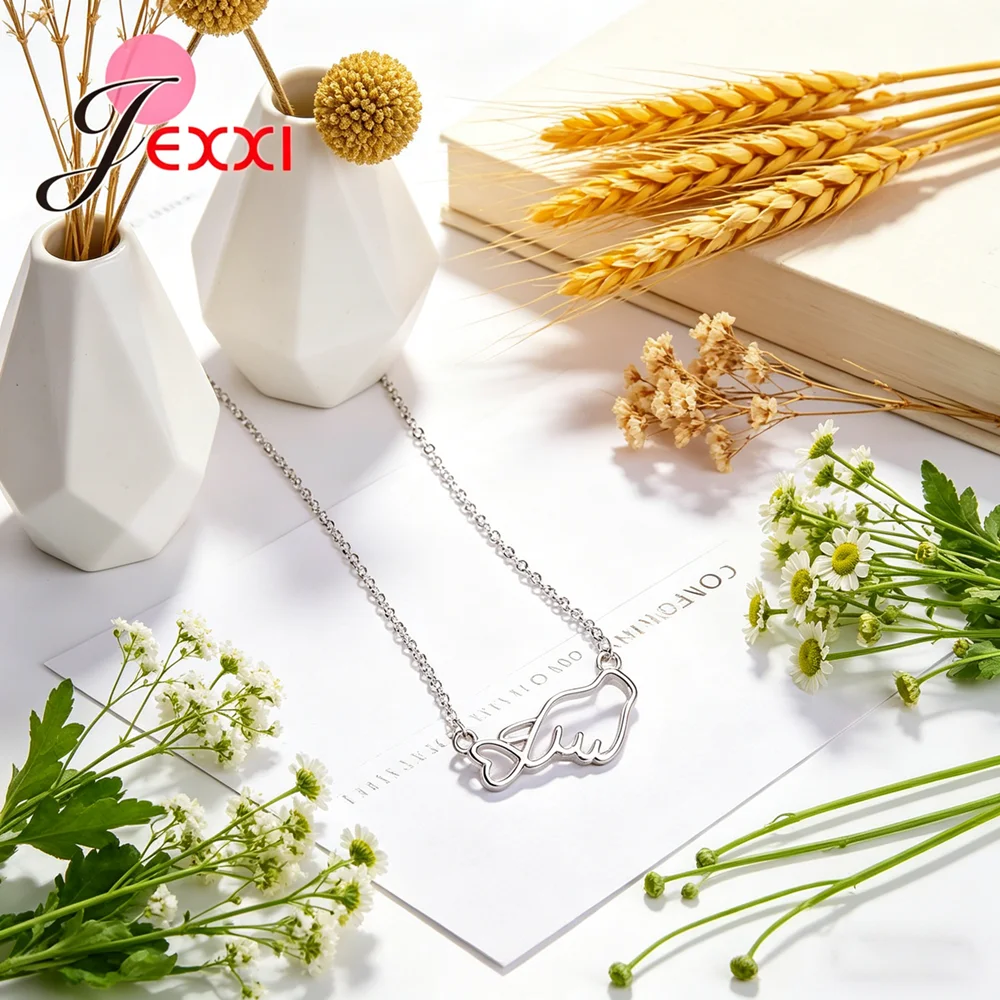 New Design Pendnat Necklace Sterling 925 Sterling Silver Jewelry Top Quality Accessories Pretty Birthday Gift Big Promotion Sale
