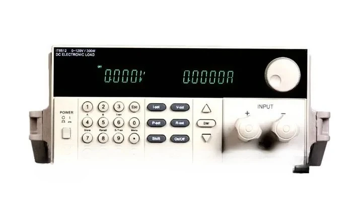 

IT8512C 120V / 60A / 300W Programmable DC Electronic Load