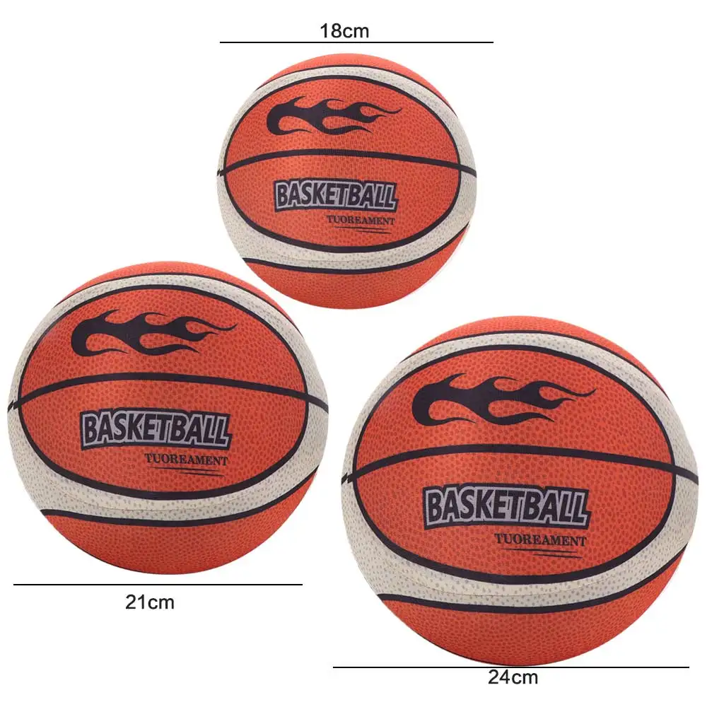 18 cm/21 cm/24 cm, geräuschlos, springender Basketball, hohe Elastizität, niedrige Dezibel, Indoor-Training, leiser Ball, hochdichter Schaumstoff
