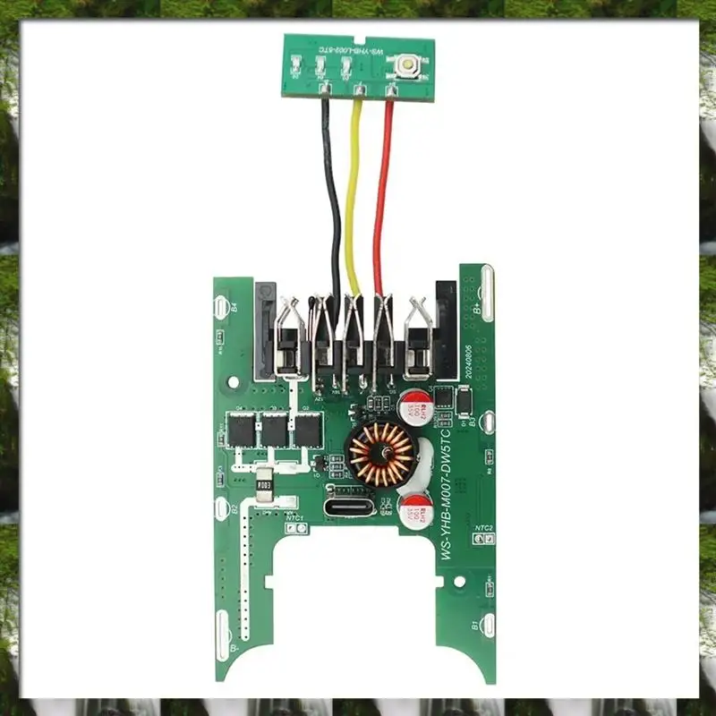 The New Li- Battery Plastic Case 18650 Li- Battery Case Withpcb Protection Circuit Board 10 Hole 18650 Li- Battery Plas