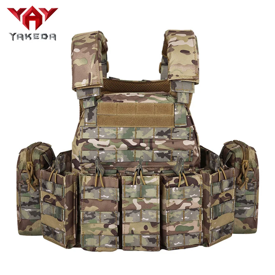 Yakeda Camouflage Amfibisch Trainingsvest, Outdoor Cs Trainingsvest