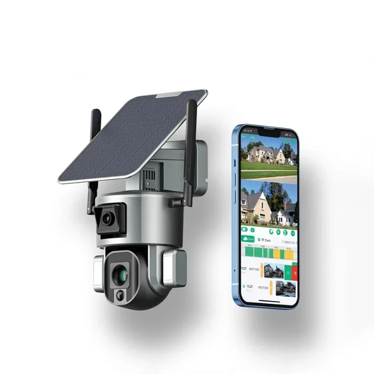 

Eufy Security Camera Night Vision 4k 8MP Solar Camera PTZ 10X Zoom Cloud Storage 4g And Wifi Option