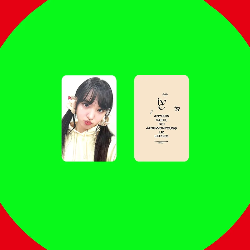Kpop Idol 6pcs/set Lomo Cards IVE Photocards Photo Card Postcard for Fans Collection