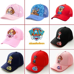 Genuine Paw Patrol Baseball Cap Kids Baby Boys Girls Summer Fashion Visors Cap Boys Girls Casual Snapback Hat Mesh Hip Hop Hats