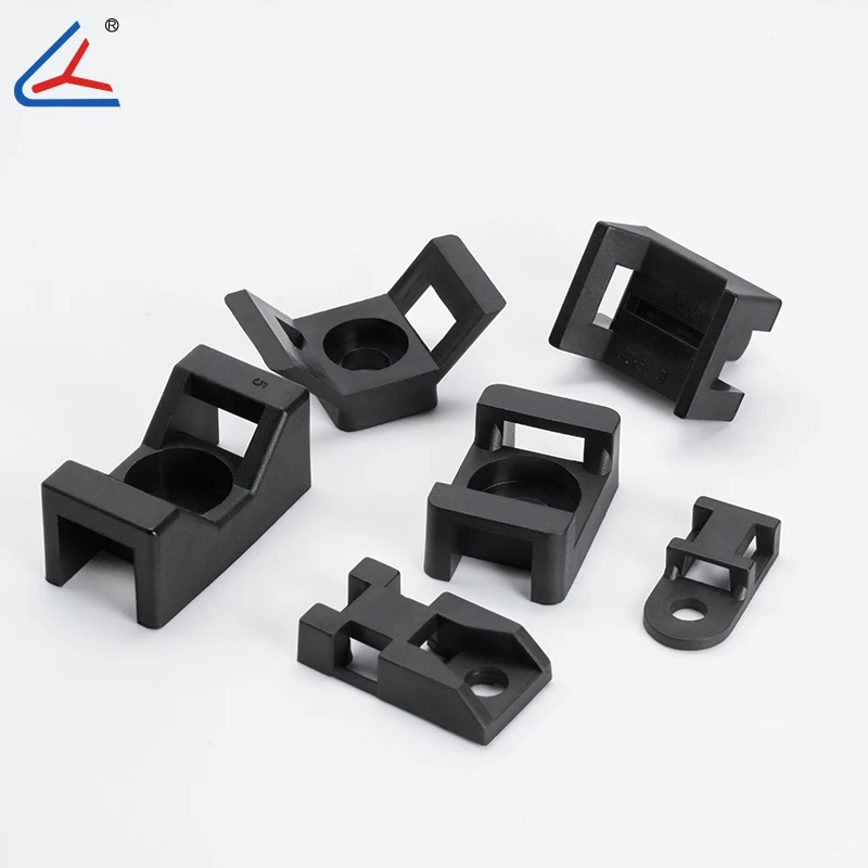 100PCS Cable Tie Mounts – Self Adhesive Wire Clips for Cord Management in Home, Car and Office