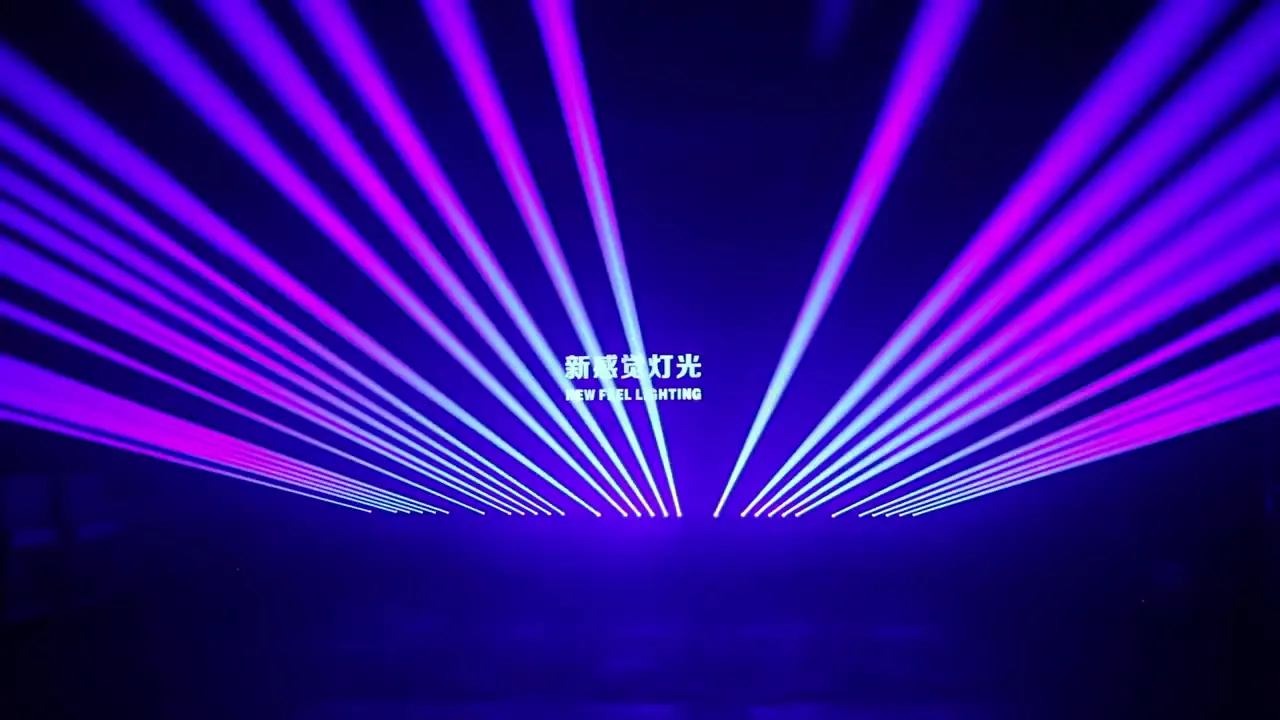 

Stage laser lighting 300mw * 8 eyes rgb laser light 8 beam bar for dj club bars tv show