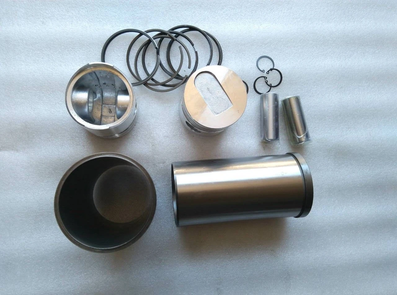 The piston group (overhaul repair kit) for Fengshou FS180 / FS184 with J285T engine , items as showed