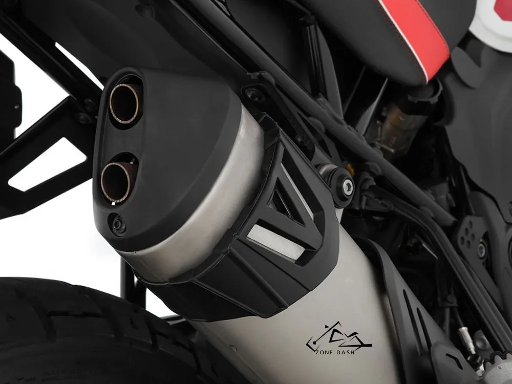 For Ducati Desert X DesertX 2022 2023 Motorcycle Rear Silencer Protection Cover Rear Exhaust Pipe Muffler Guard