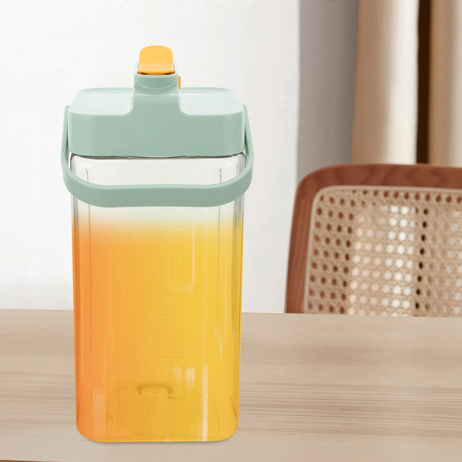 

Cold Water Pitcher with Faucet 3.5L Plastic Juice Dispenser for Fridge Home Office Tea Jug Beverage Container Storage Bottle