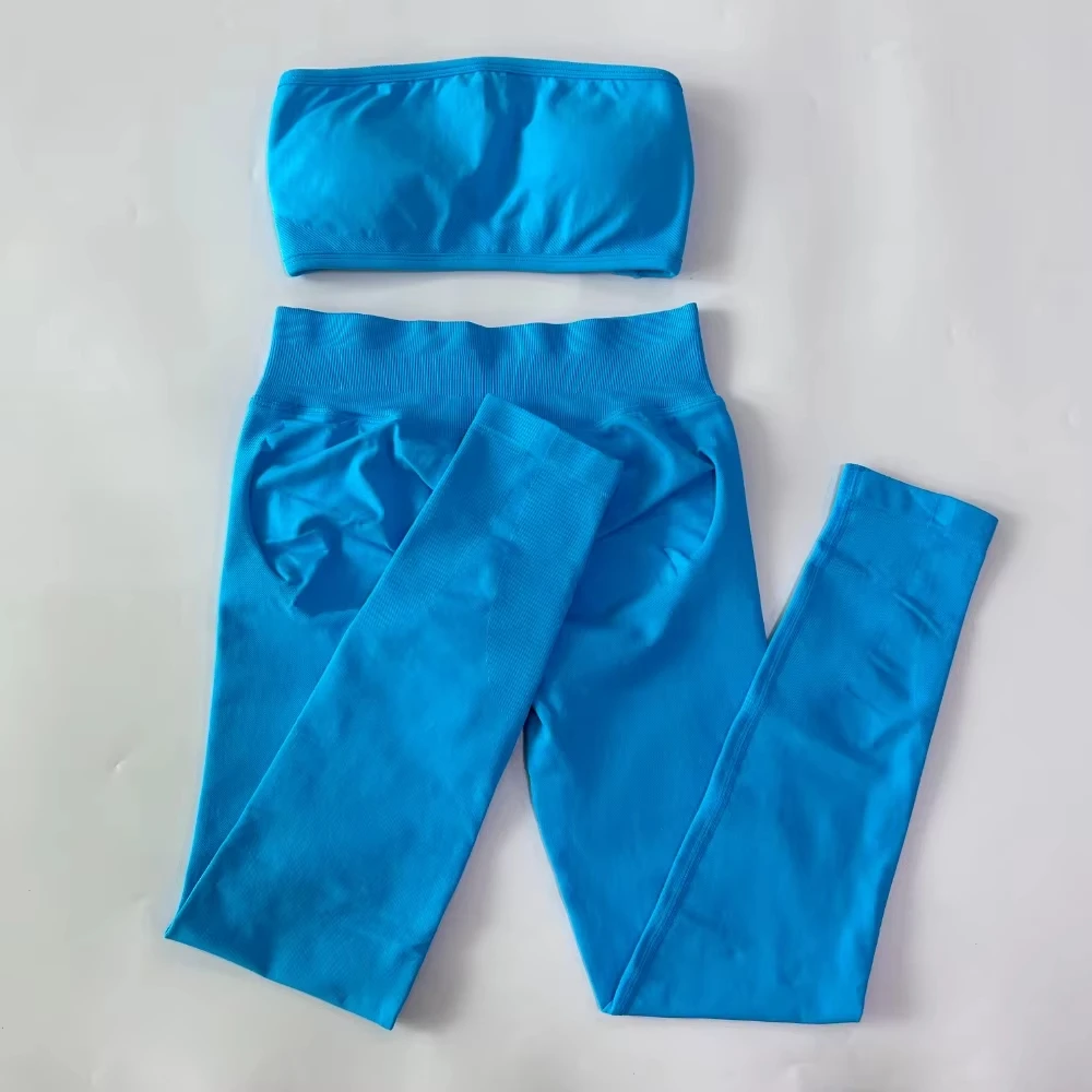 2-teiliges trägerloses Damen-B – Pilate Yoga Workout Bewertung und Preis