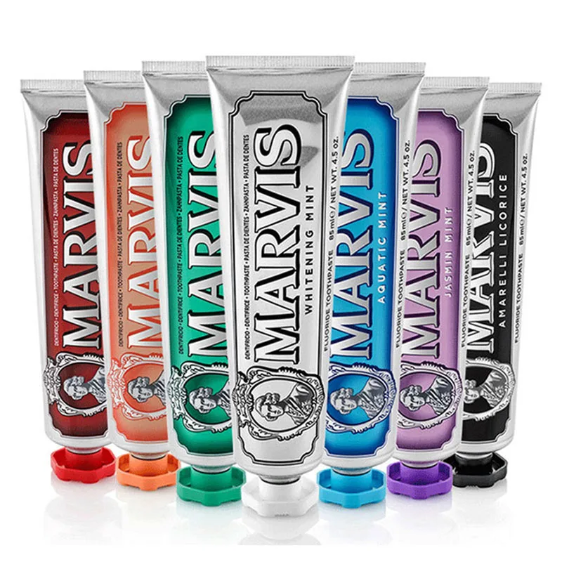 Marvis Whitening Healtmint Freshen Breath Toothpaste Italy Original Remove Smoke Stains Yellowing Toothpaste Teeth Whitening