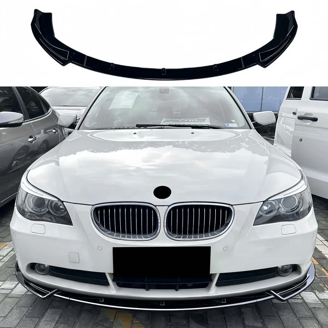 

Front Bumper Lip Spoiler M-Tech Style Splitter Diffuser Body Kit Tuning For BMW 5 Series E60 E61 Pre-Standard Edition 2004-2007