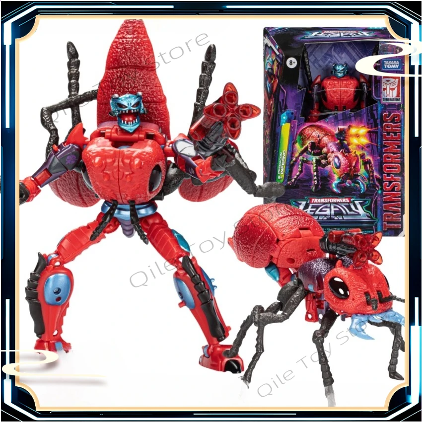 

В наличии Трансформированные игрушки Серия Heritage Devil Warrior Navigator-уровня 17 см Подвижная модель Оригинальная коробка