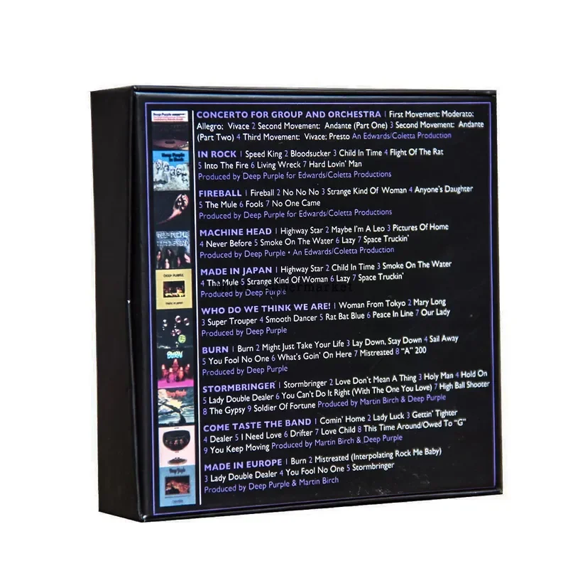 Deep Purple Complete Album 1970-1976 10CD Deep Purple Original In Stock
