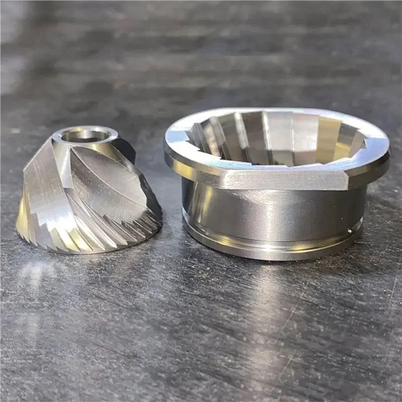 3X Replacement Stainless Steel Conical Grinder Burr Set, 48Mm Accessories Spares for Saeco Magic / Royal/ Strato-[frki A79G]
