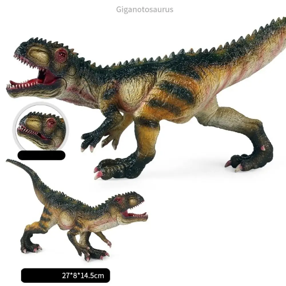 Movable Jaw ไดโนเสาร์ Action Figure Tyrannosaurus สัตว์ไดโนเสาร์ของเล่น Jurassic ยุคก่อนประวัติศาสตร์ Spinosaurus Figurine