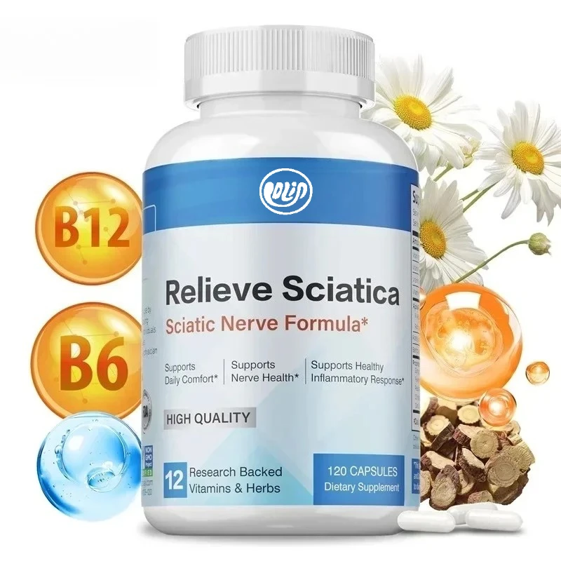 Sciatica Nerve Relief And Overall Health Restoration Bone Pain & Stiffness Relief Improve Circulation - Health Supplement