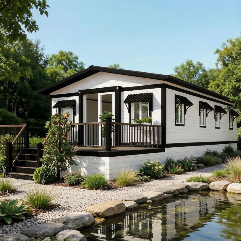 Luxus Tiny House, Doppelflügel, 20 oder 40 Fuß