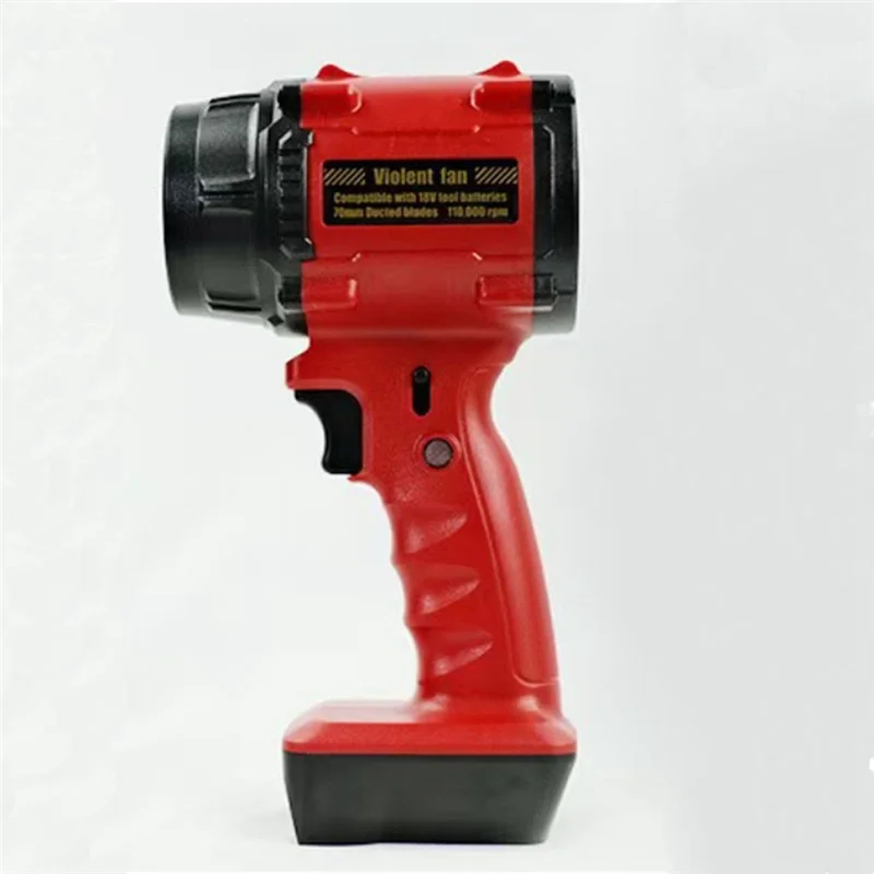 

AT05-For 18V Battery High Power Violent Fan Brushless Air Blower Turbo Fan Adjustable Speed Leaf Duster Jet Fan