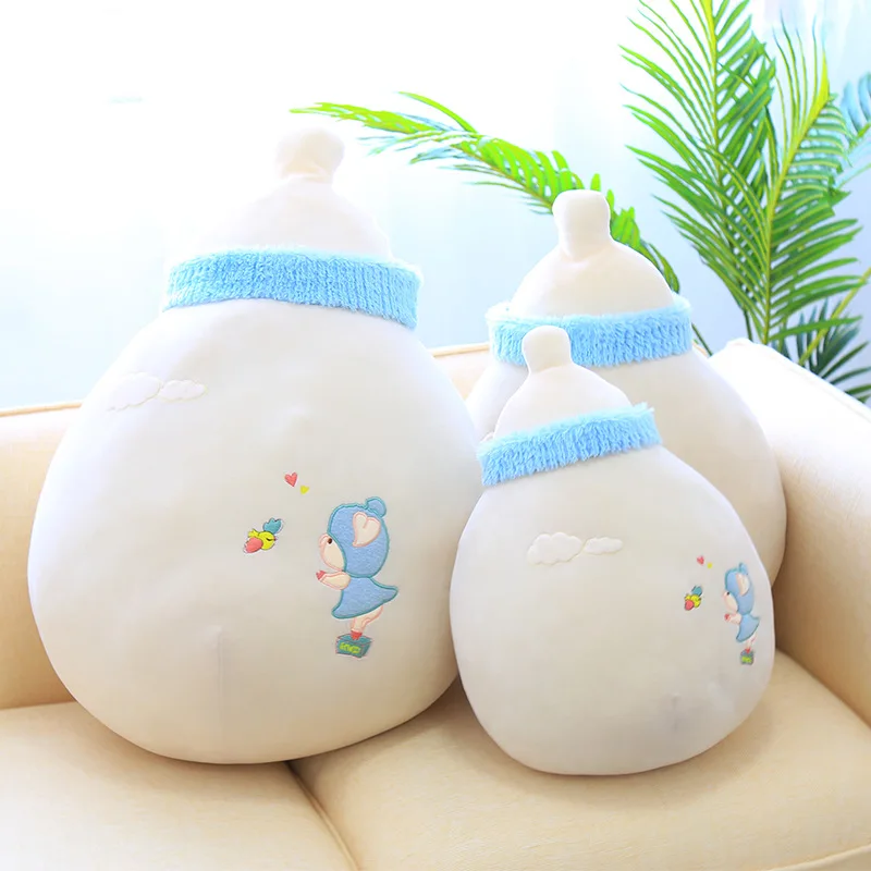 

Creative Bottle Plush Pillow Toy - Haoweida Cuddly Stuffed Feeding Bottle Unique Soother and Perfect Birthday Gift for Girls