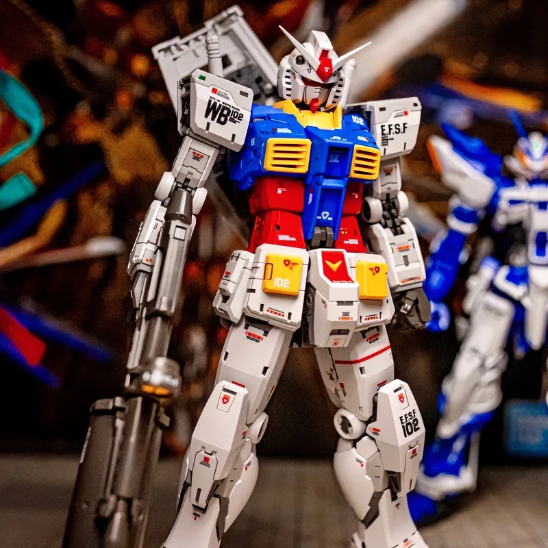 

In Stock FAT CAT RX-78 RG2.0 1/100 MG RX78 Enlarged DIY Assemble Model Kit Collectible Robot Toy Hobby Fans Birthday Ornament