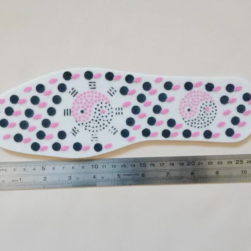 new design winter tourmaline negative ion self heating massage insole for shoes and foot care,it can cut the size as per foot