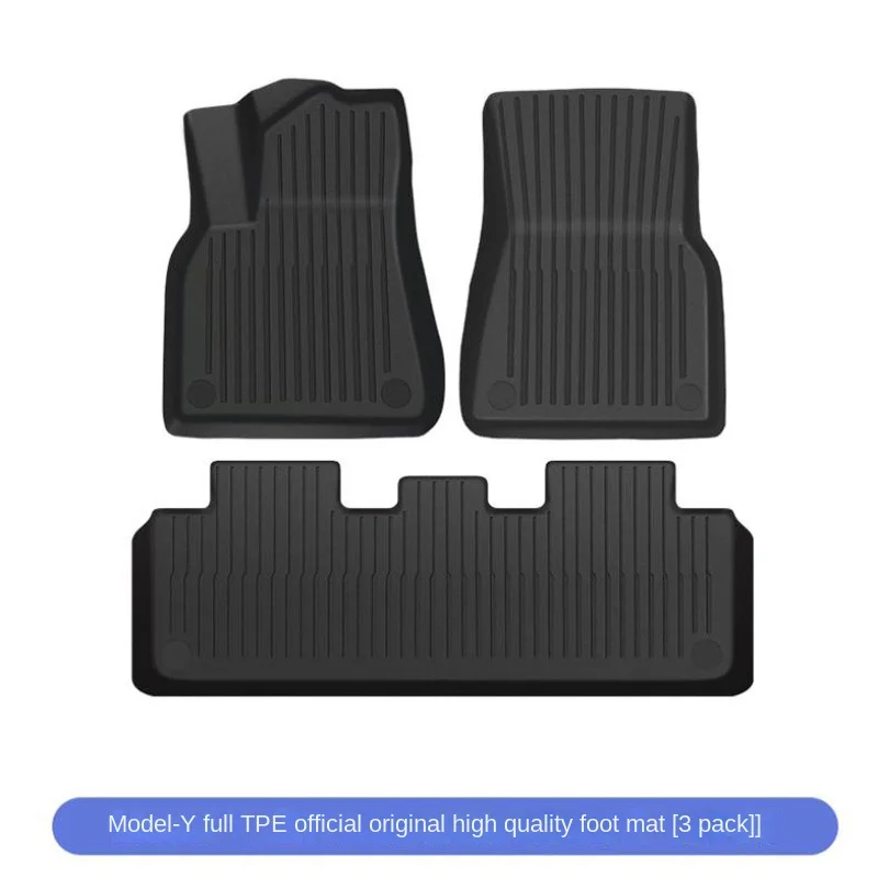 Tappetino s per Tesla Model 3/Y sinistra destra guida per tutte le stagioni rivestimenti per pavimenti impermeabili antiscivolo tappetino per auto