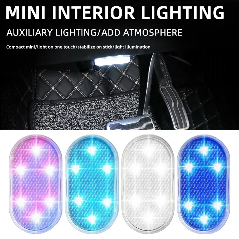 

1pcS Touch Sensor USB LED Interior light LED Lamp Car Ceiling Lamp Reading Light Car Decorations Roof Interior Lighting 5v