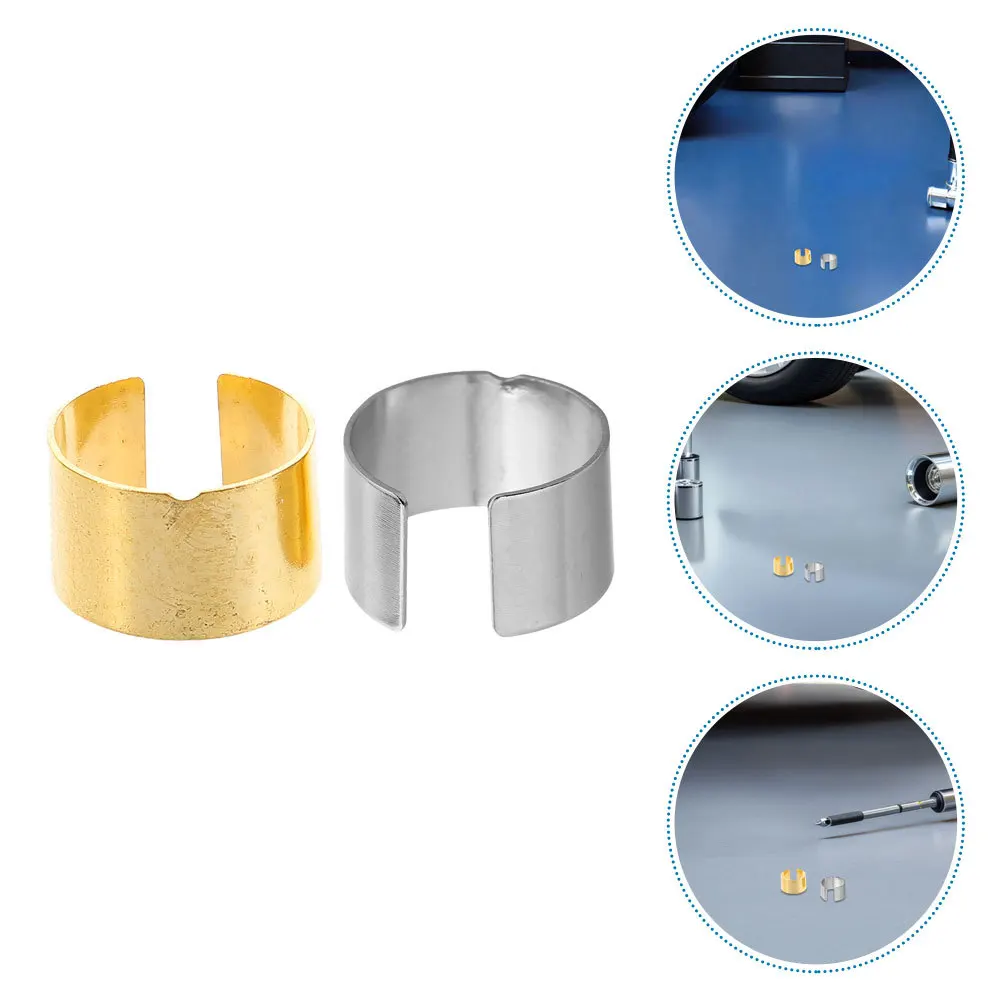 

12Pcs Automotive Adaptor Sleeves Terminal Converter Post Shims Positive Negative Lead Vehicle Post Sleeve