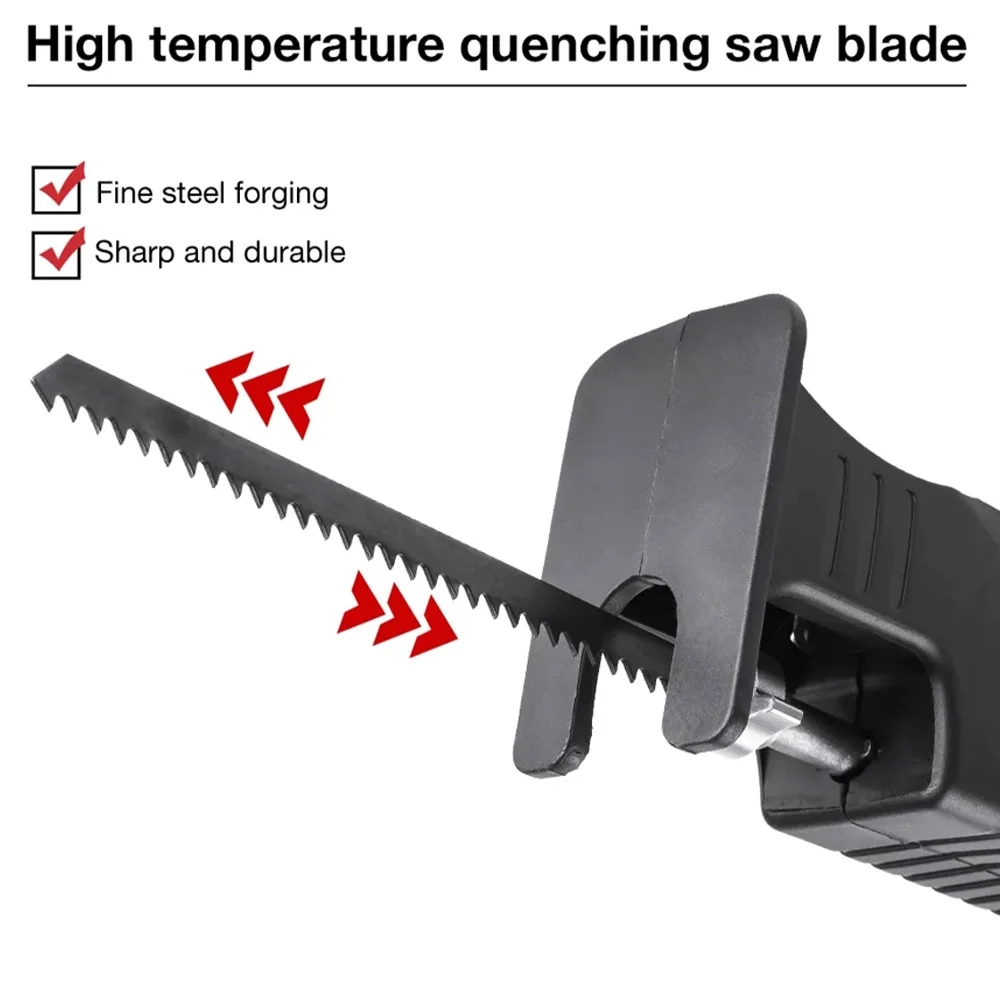 Imagem -03 - Modificado Jigsaw Elétrico Portátil Jig Saw para Cortar Madeira Pvc Metal Casa Faça Você Mesmo Ferramenta de Madeira