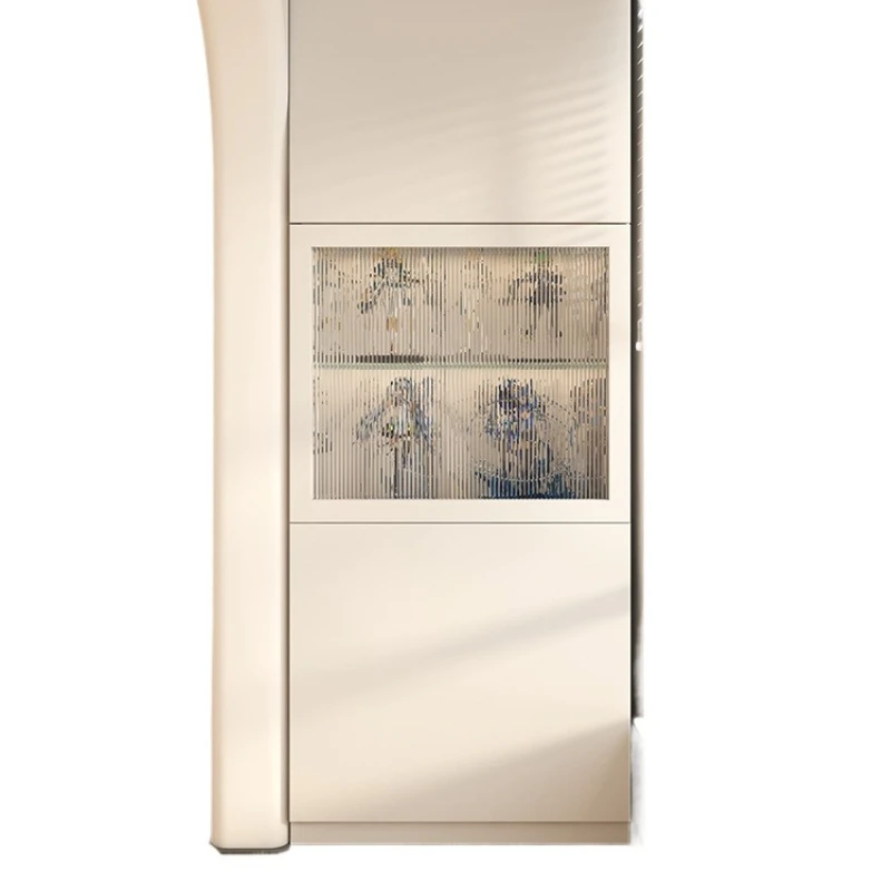 

Household balcony storage locker, floor-to-ceiling bookcase, environmentally friendly wine cabinet