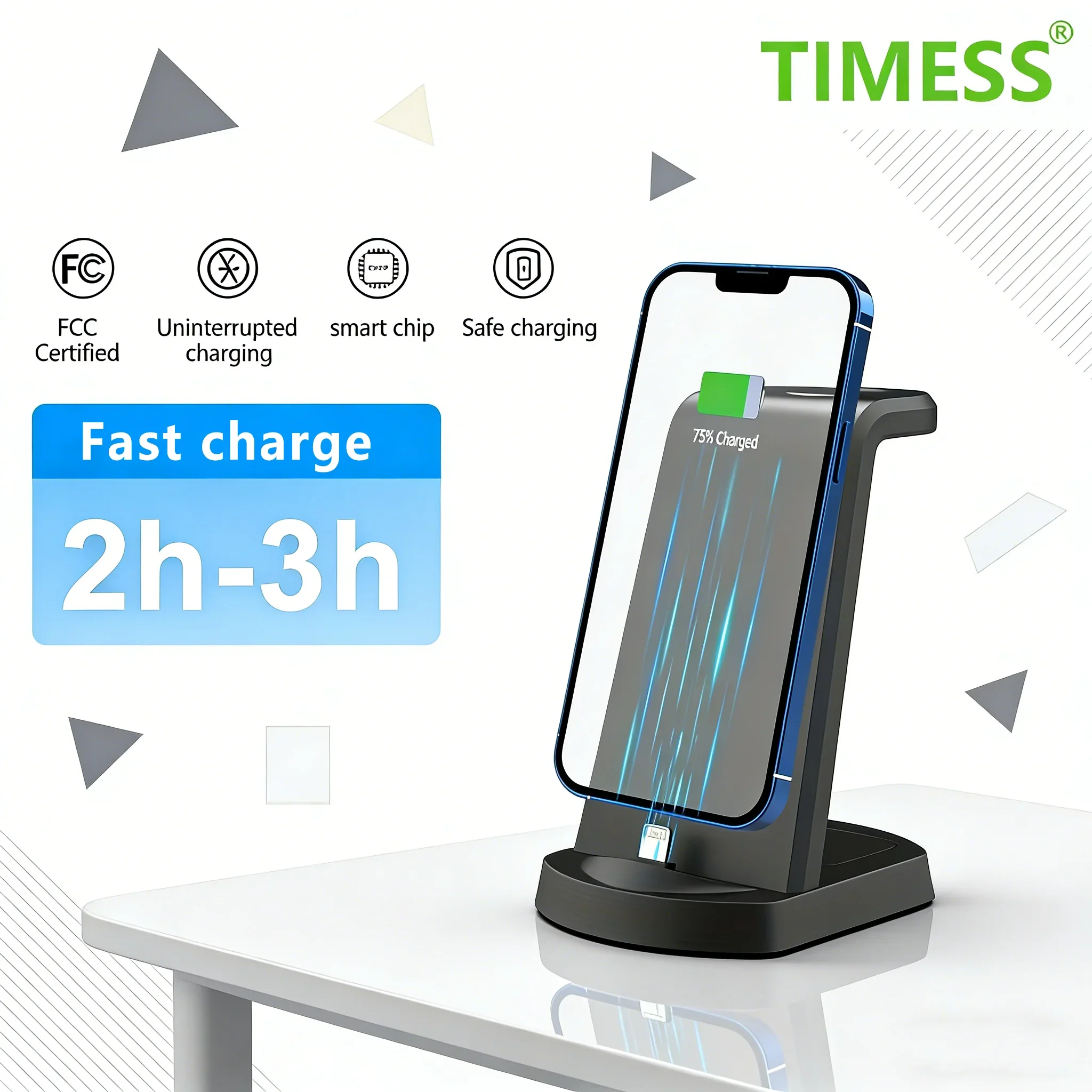 Fast Charging Dock Charge Station 3 in 1 Stand for Apple Watch for Airpods for IPhone14 13 12 11 PRO MAX Charger Stand