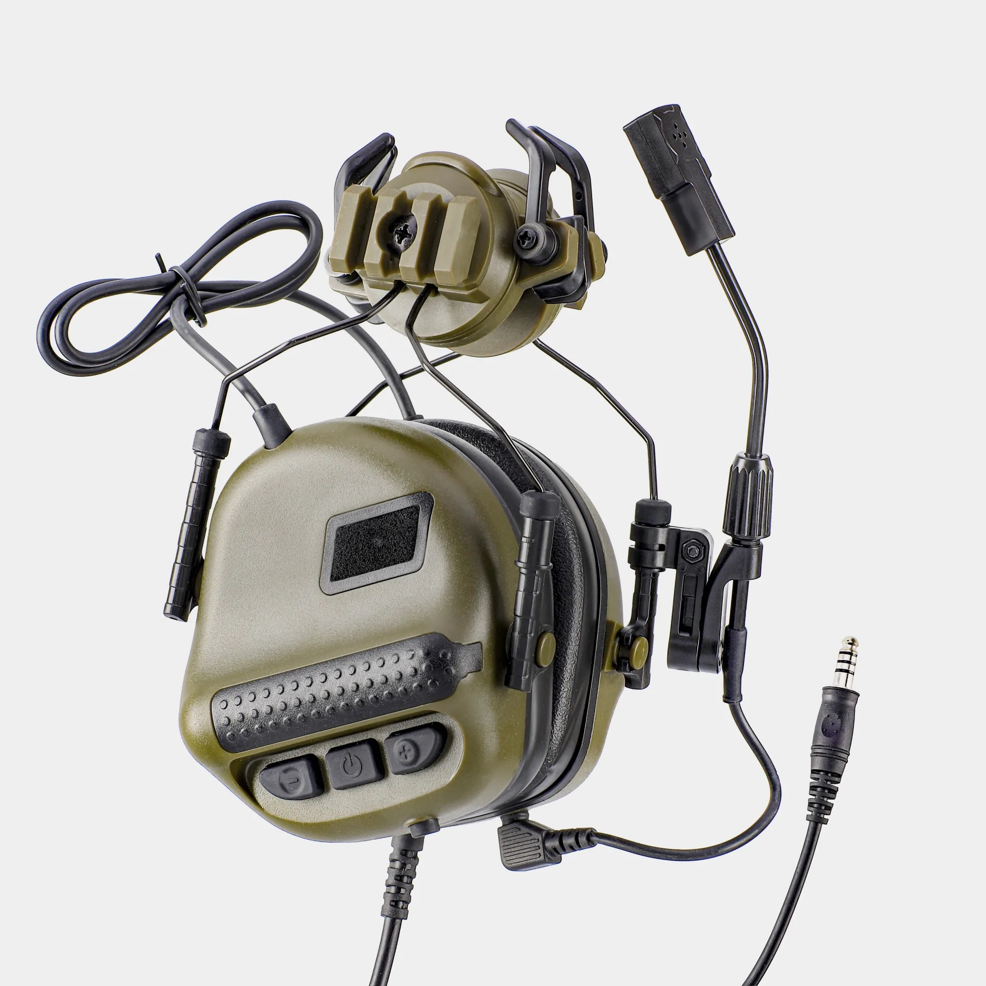 ARM NEXT Tactical Headset Black Desert Green