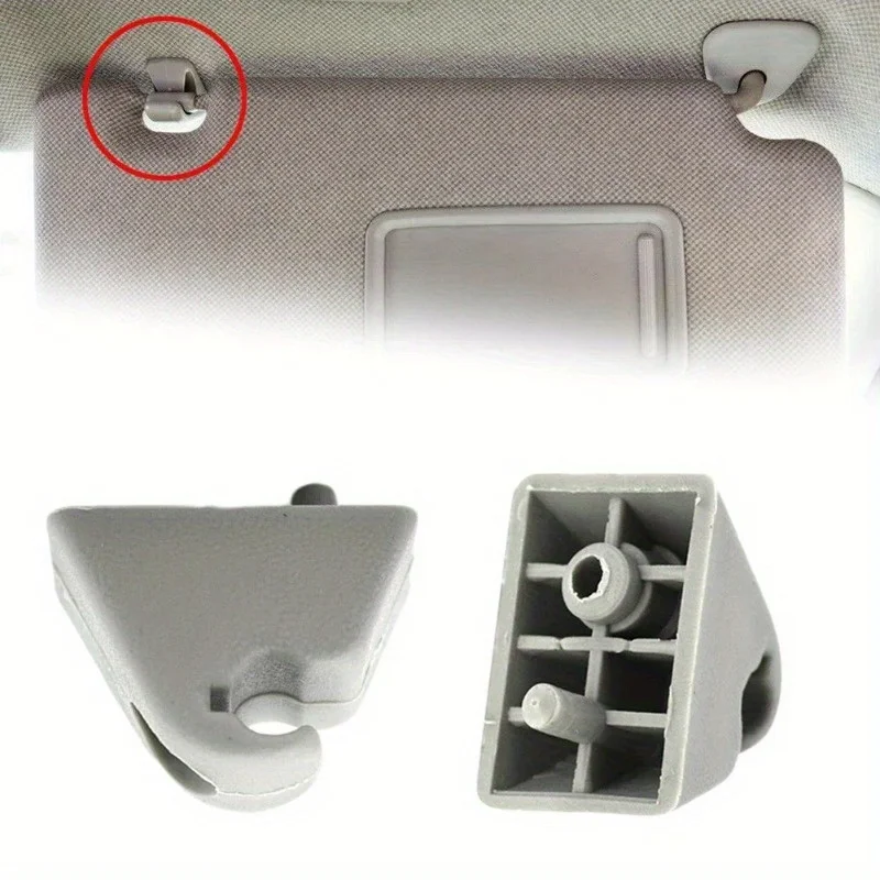 2pcs Auto Sun Visor Holder Clips for Vauxhall for Vectra for Astra F for Corsa B 1438336 Car Sun Visor Mount Bracket Clip Holder