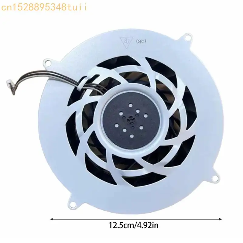 Y4QF เกมคอนโซลฮีทซิงค์กับไขควงภายในพัดลมระบายความร้อนภายใน 19 ใบ 12V 1.69A พัดลมระบายความร้อนแบบทดแทนสำหรับเพรียวบาง