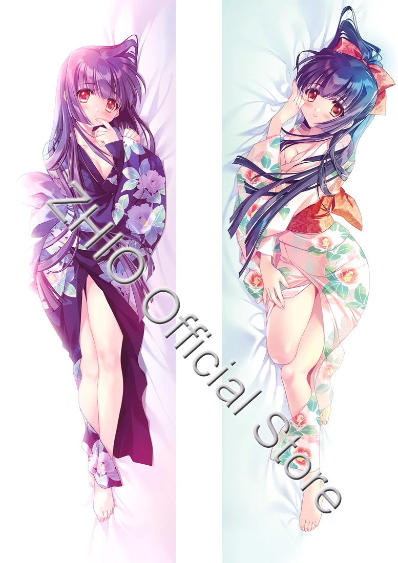 Kao No Nai Tsuki Kuraki Suzuna Dakimakura Waifu 2WAY Hugging Body Pillow Case Anime Decor Cushion Cover Otaku Gifts