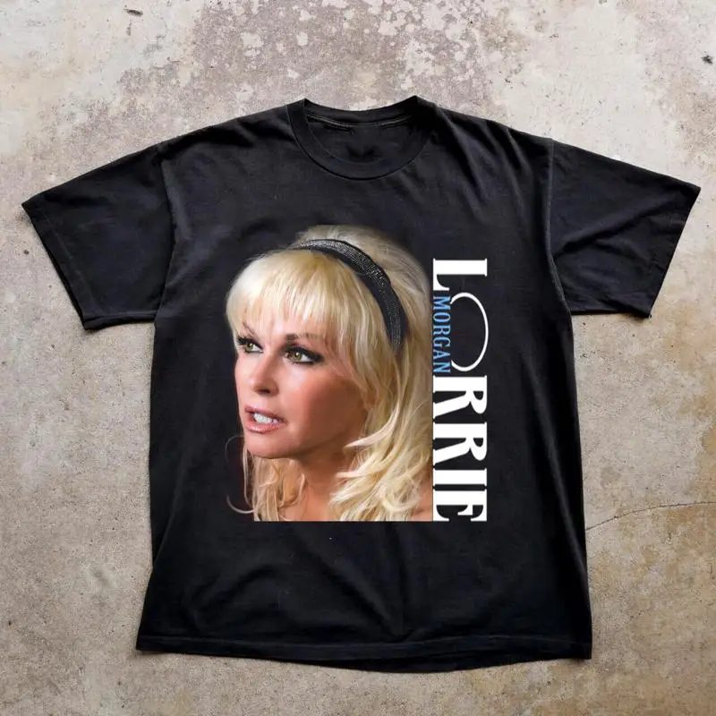 

НОВАЯ хлопковая черная футболка Lorrie Morgan Singer всех размеров