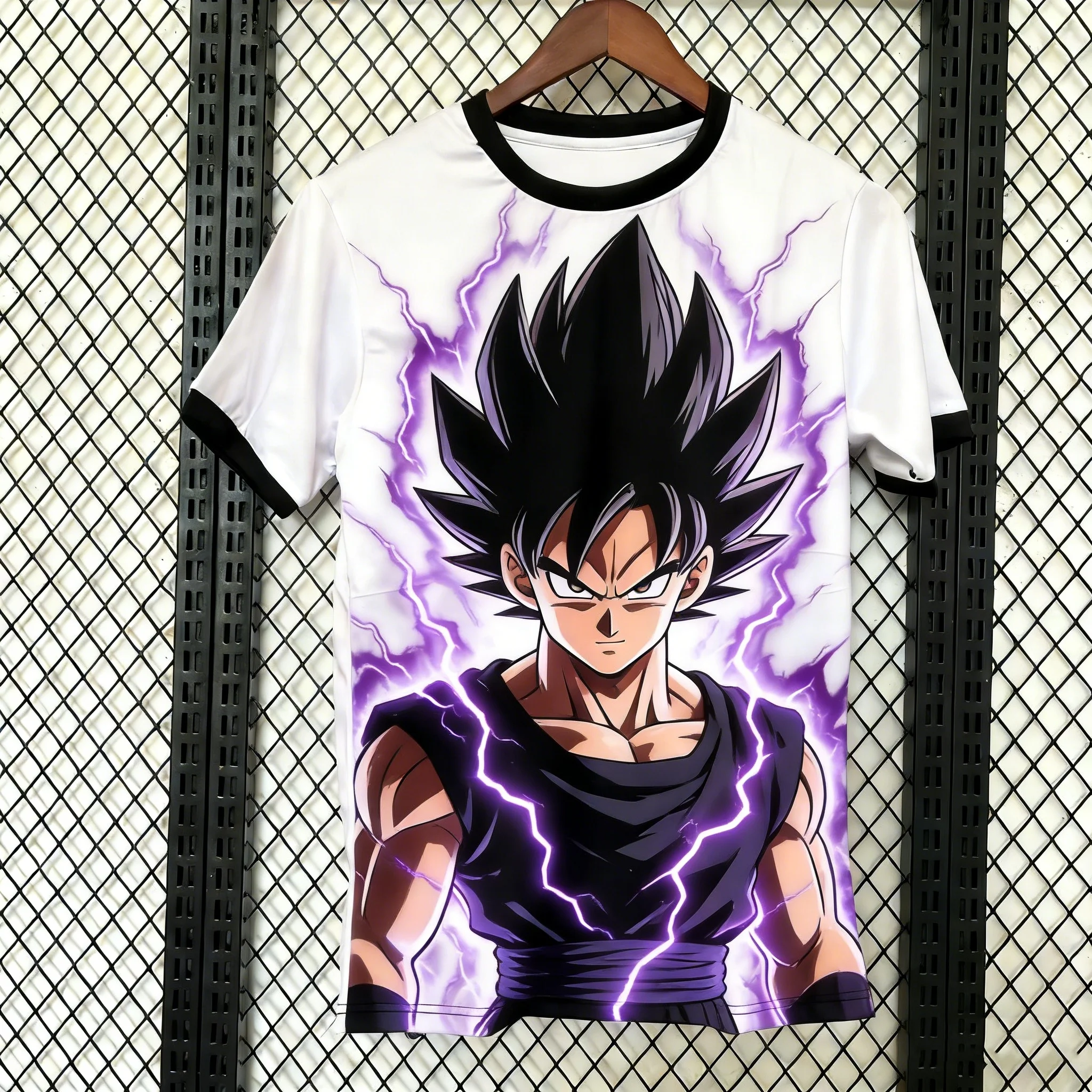 

2026 Summer Dragonball 3 D Animated Cartoon Quick-drying T-shirt Printing Recreational Breathable Shirts with Short Sleeves