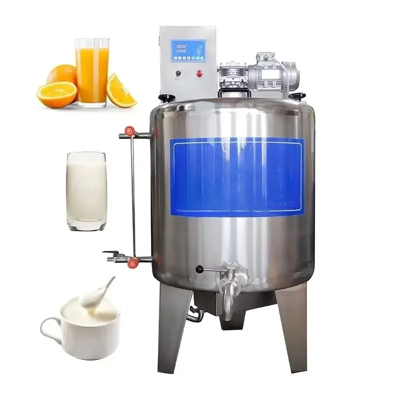 100 liters 200 liters 500 liters stainless steel honey juice milk pasteurizer