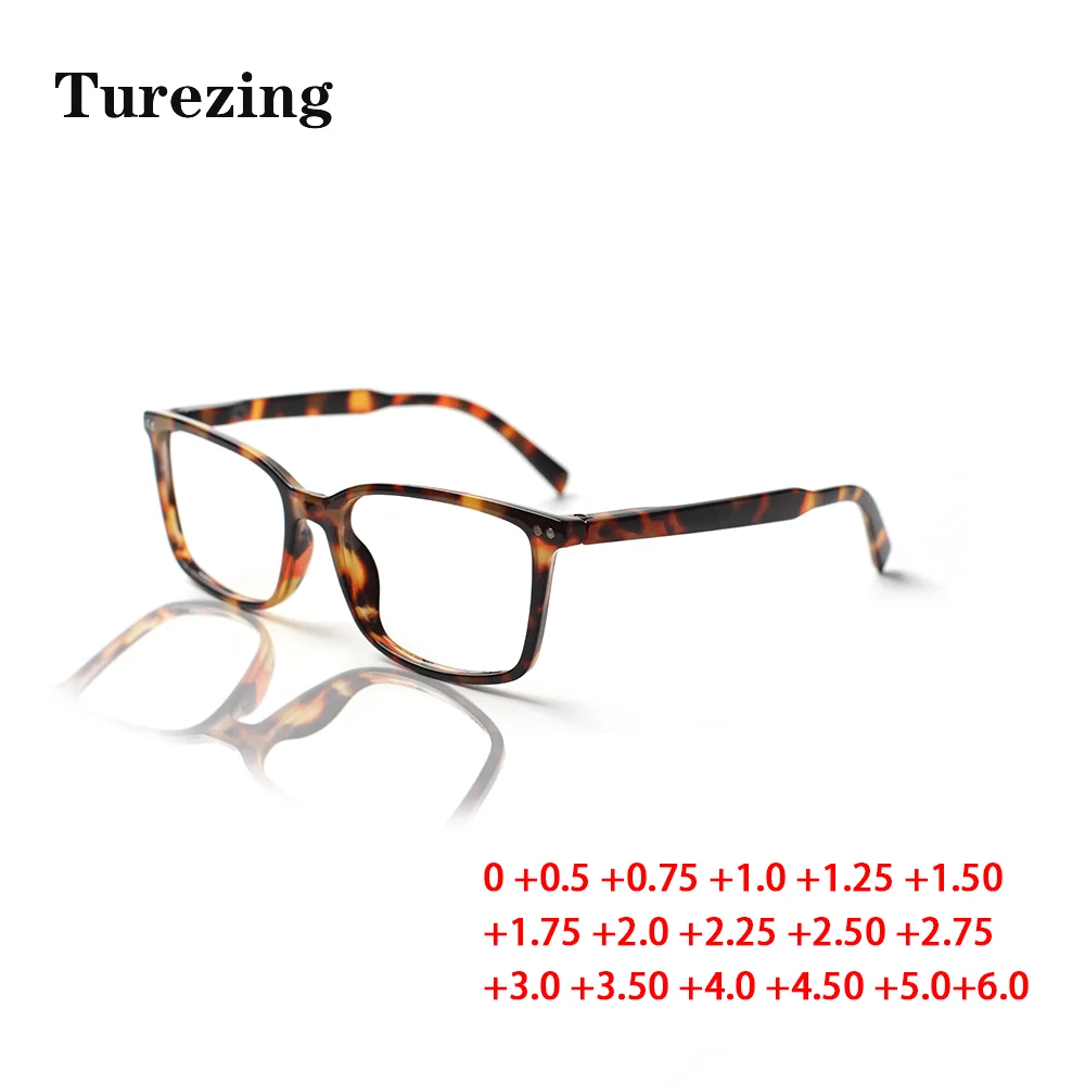 

Turezing 5 Pack New Hot Sale HD Men and Women Reading Glasses Fashion Ultra Light Vision Care Eyeglasses Diopter +0.5+1.0+6.0