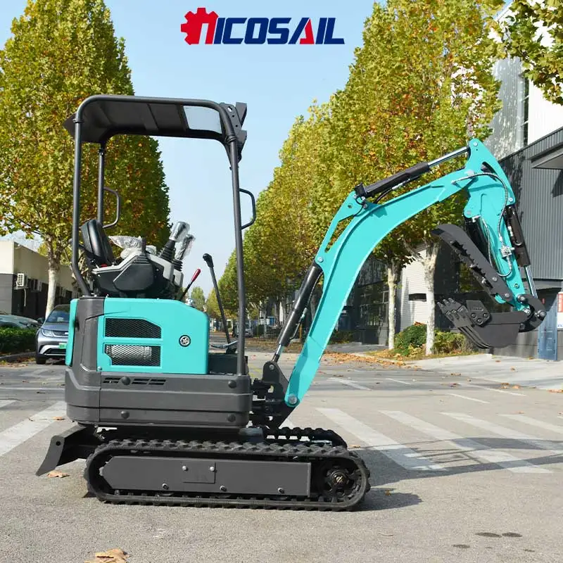 حفارة صغيرة جديدة للبيع، نوع الزاحف، مصممة للنباتات الصناعية وكفاءة العمل في المزرعة #1