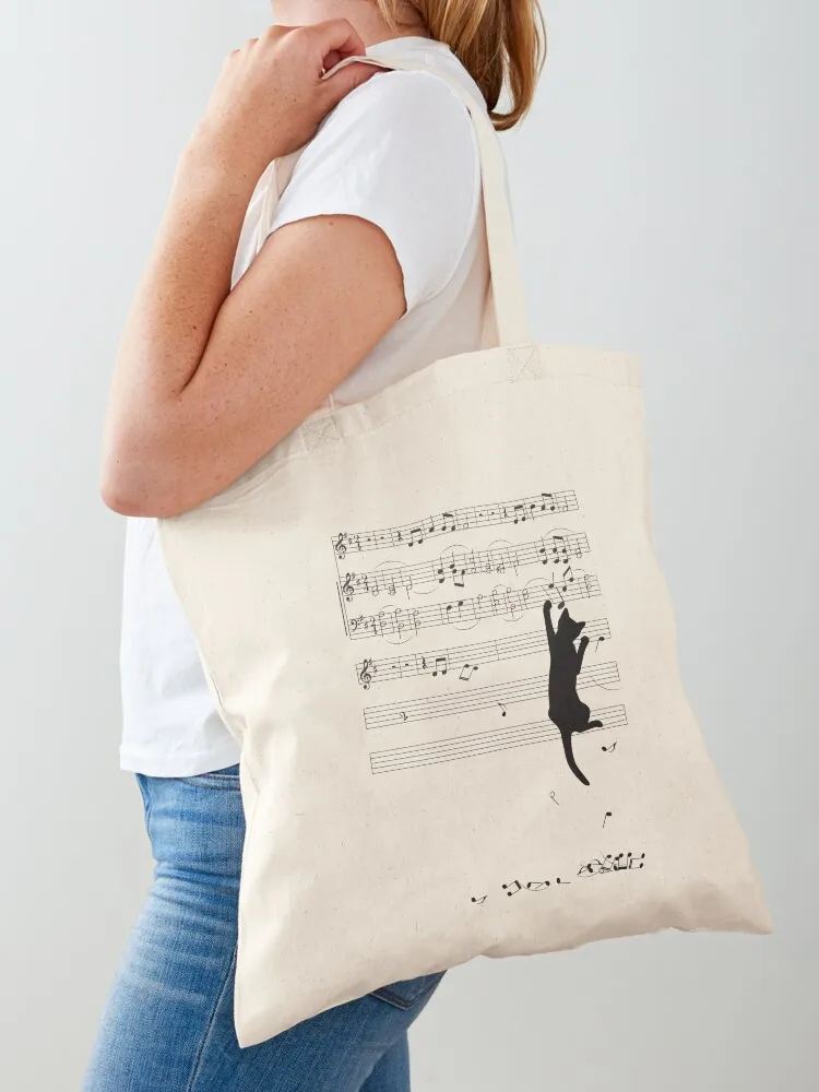 Mischief  Tote Bag  Reuseable Canvas Fashion Shopping Grocery School Femal Gril Women Personal