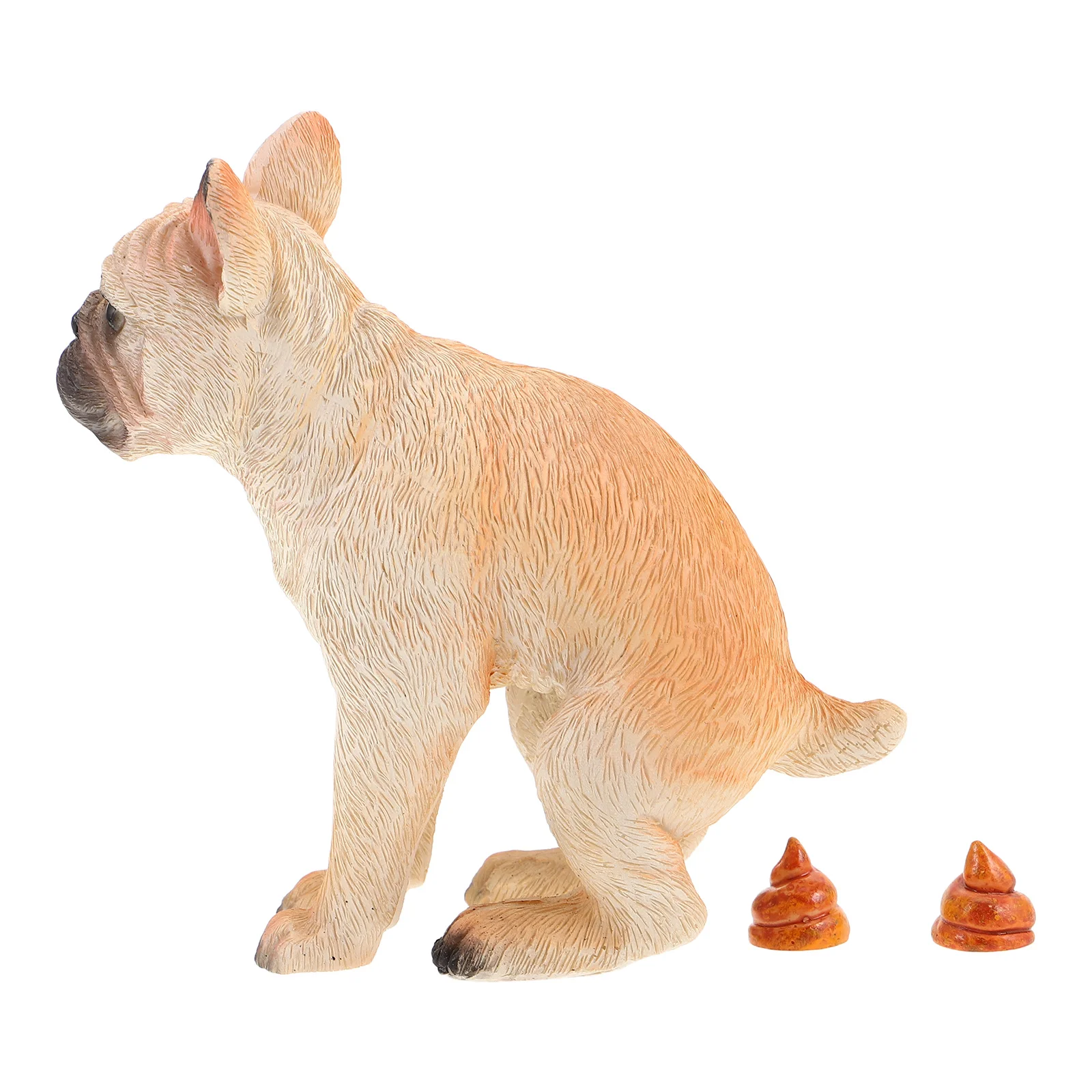 

1Set Dog Pooping Ornament French Bulldog Resin Statue Funny Home Office Living Room Decor Cute Animal Sculpture Unique Craft
