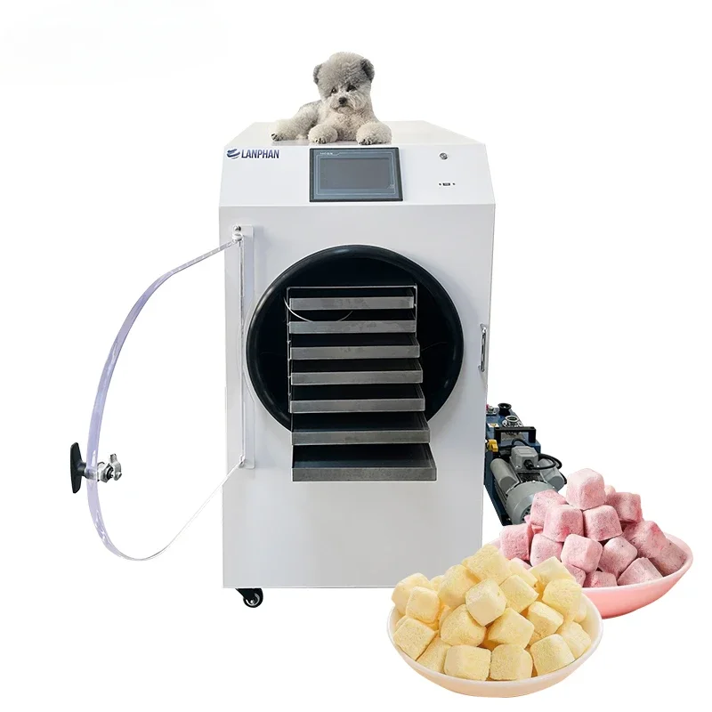 HFD-18 20KG/24H Food Fruit Candy Instant Coffee Professional Fr eeze Dryer Machine For Sale