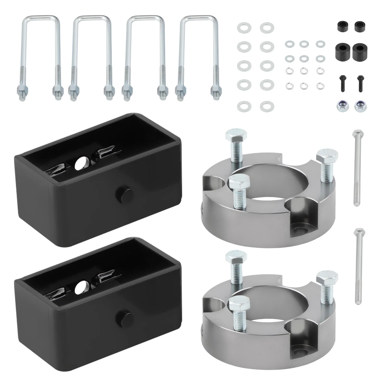 

3" Front 3" Rear Lift Kit For Toyota Tacoma 95-2004 Strut Spacers + Diff Drop