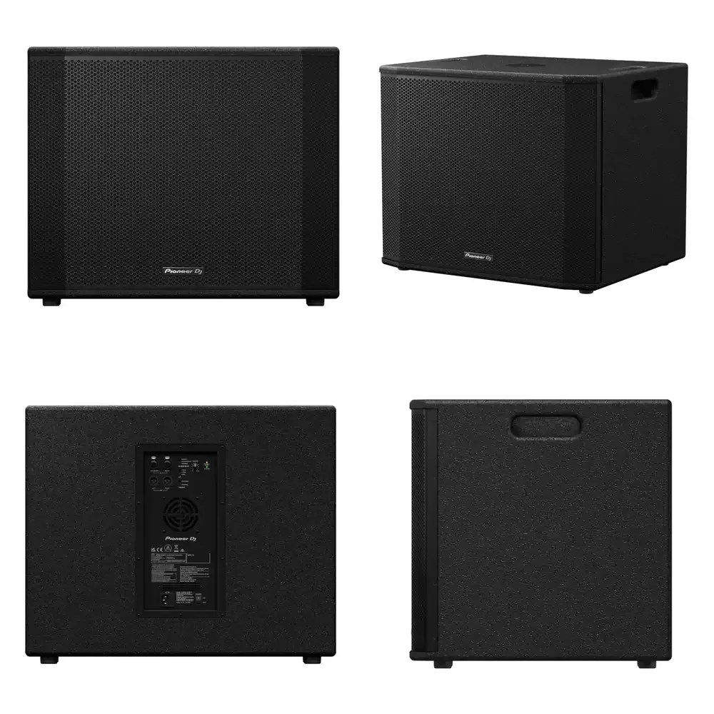 Pioneer Pro Audio XPRS1182ST 18 Inch Active Subwoofer 4000W Peak Power 130dB SPL Professional DSP for DJ Club Live Events and