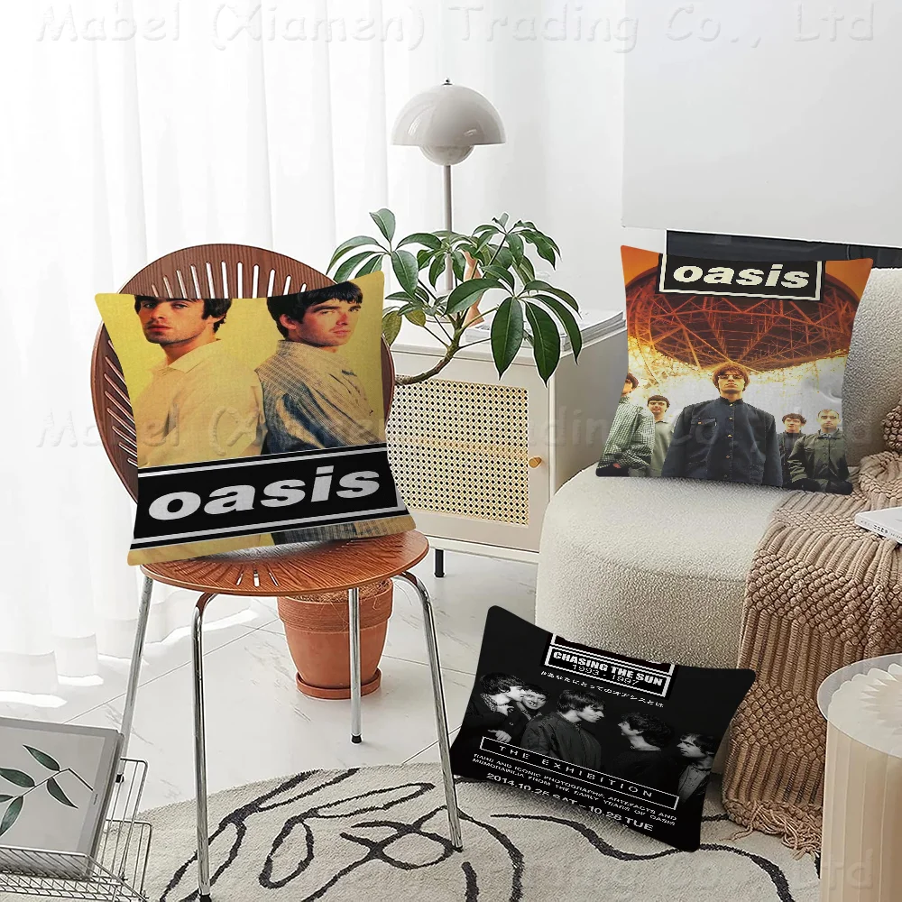 

Hot Oasis Band Cushion Cover 30x50 Polyester Sofa Cushions Decorative Throw Pillows Home Decoration Pillowcover