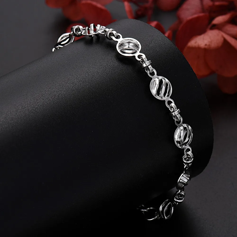 Special offer exquisite Hollow 925 Sterling Silver Chain Bracelets for Women Wedding Party 18+5cm Valentine's Day Gifts jewelry