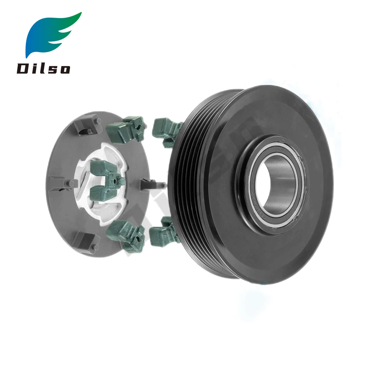 AC Air Conditioning Compressor Clutch Pulley 6SEU14C For AUDI A4 B7 B8 Q5 A6 C6 V6 VW TOUAREG PHAETON  4E0260805AC 4F0260810K