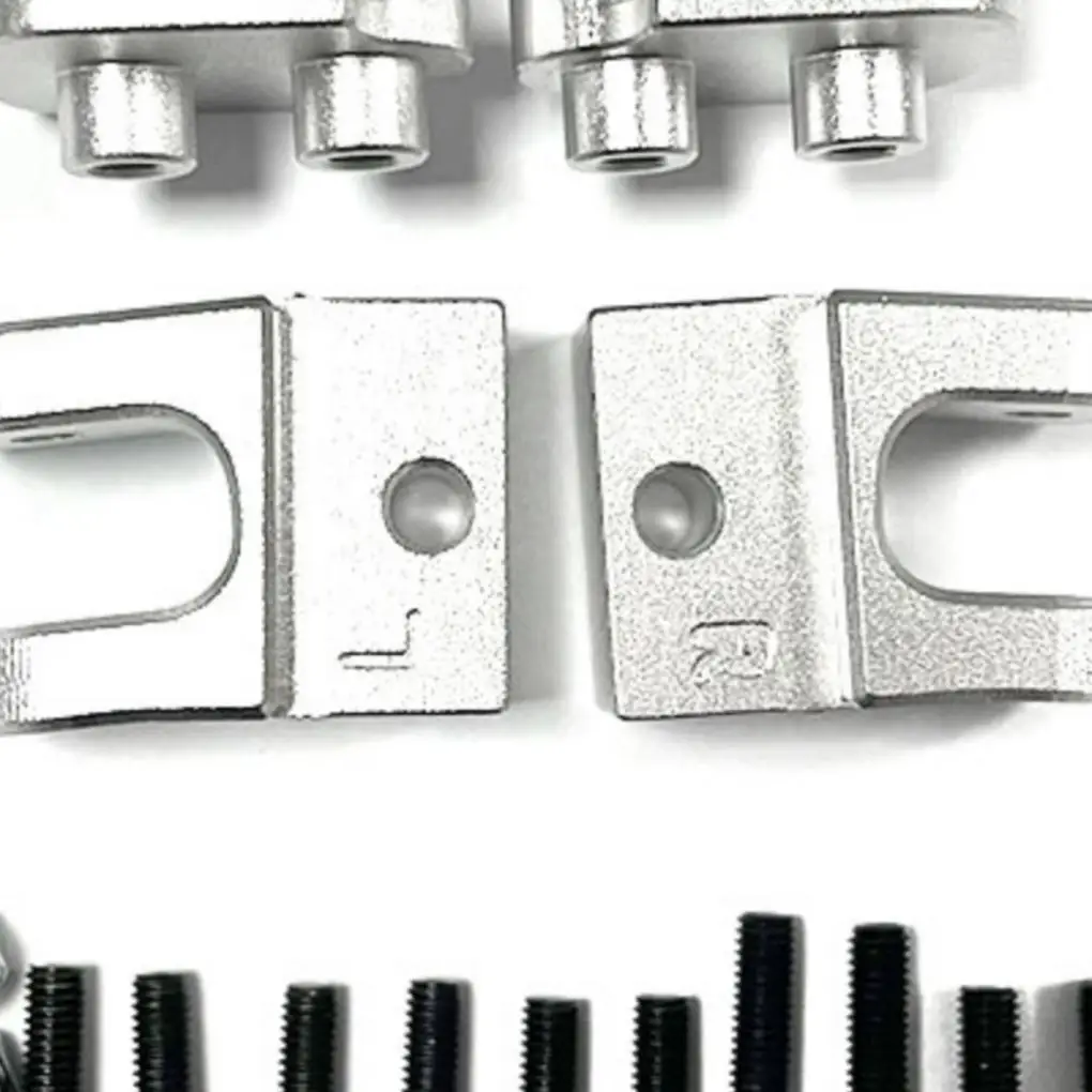 Sedile fisso con tirante in lega di alluminio 1/10 4 pezzi Sedile fisso con tirante Rc stile perfetto per parte auto LOSI Baja Rey 4WD RC